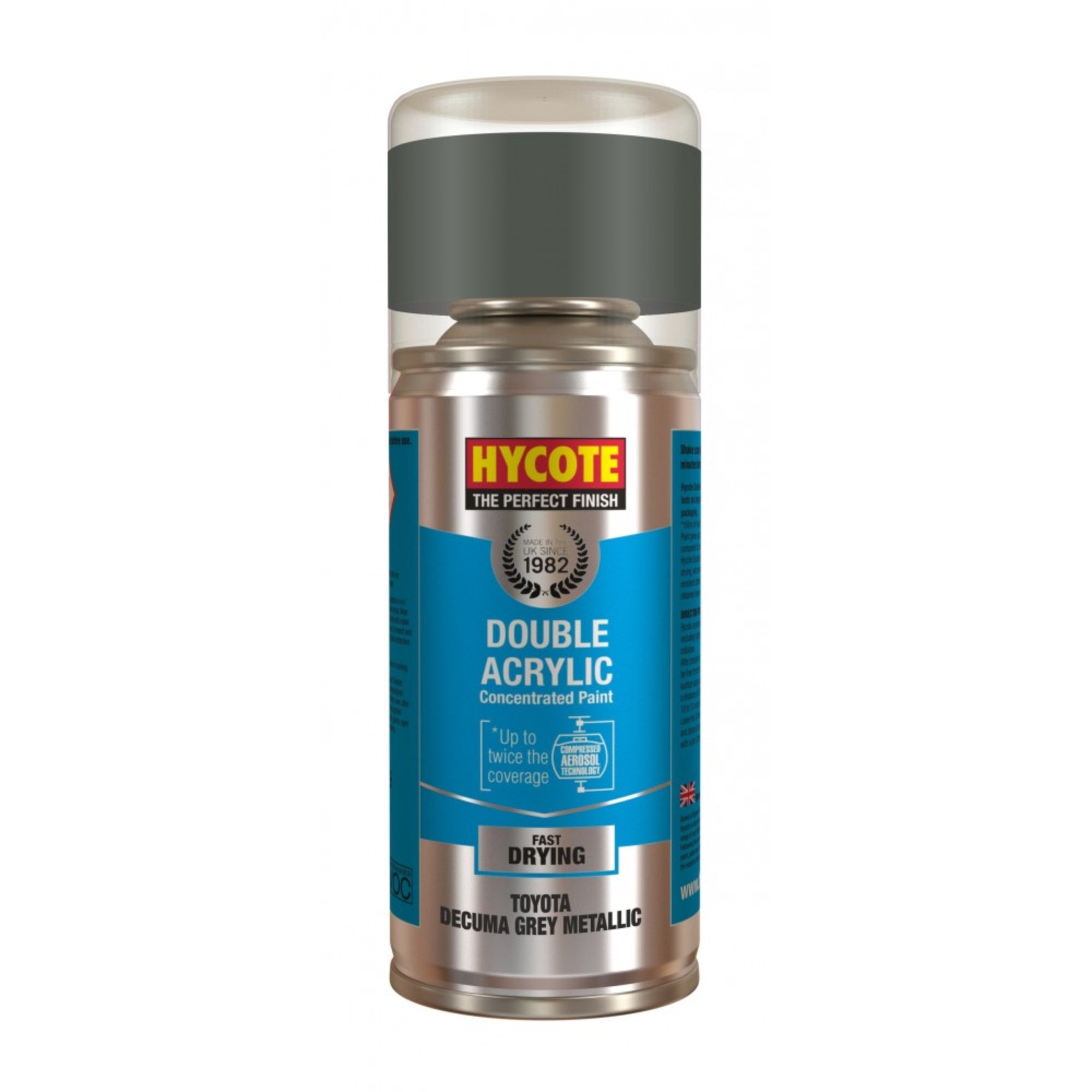 Hycote TOYOTA Decuma Grey Metallic Spray Paint 150ml
