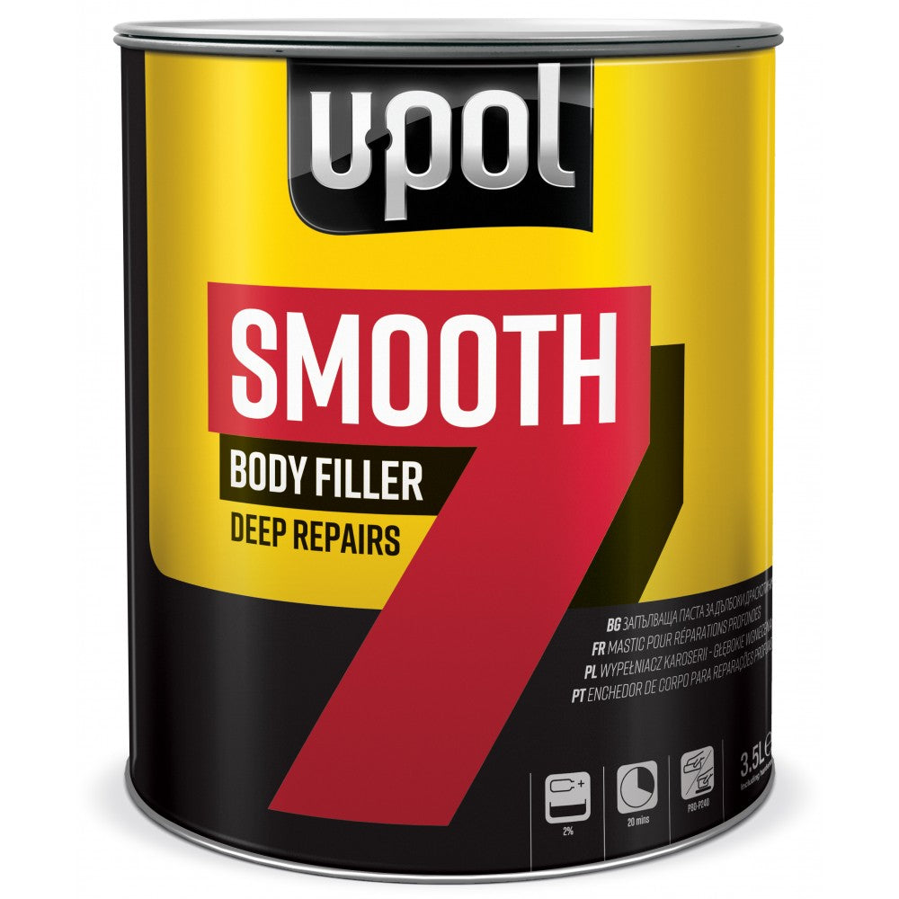 Upol Smooth 7 Body Filler - 3 Litre