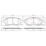 Allied Nippon Brake Pads