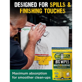 Big Wipes Multi-Surface Pro+ Bio 80 Wipes Refill Pouch (Green Top)