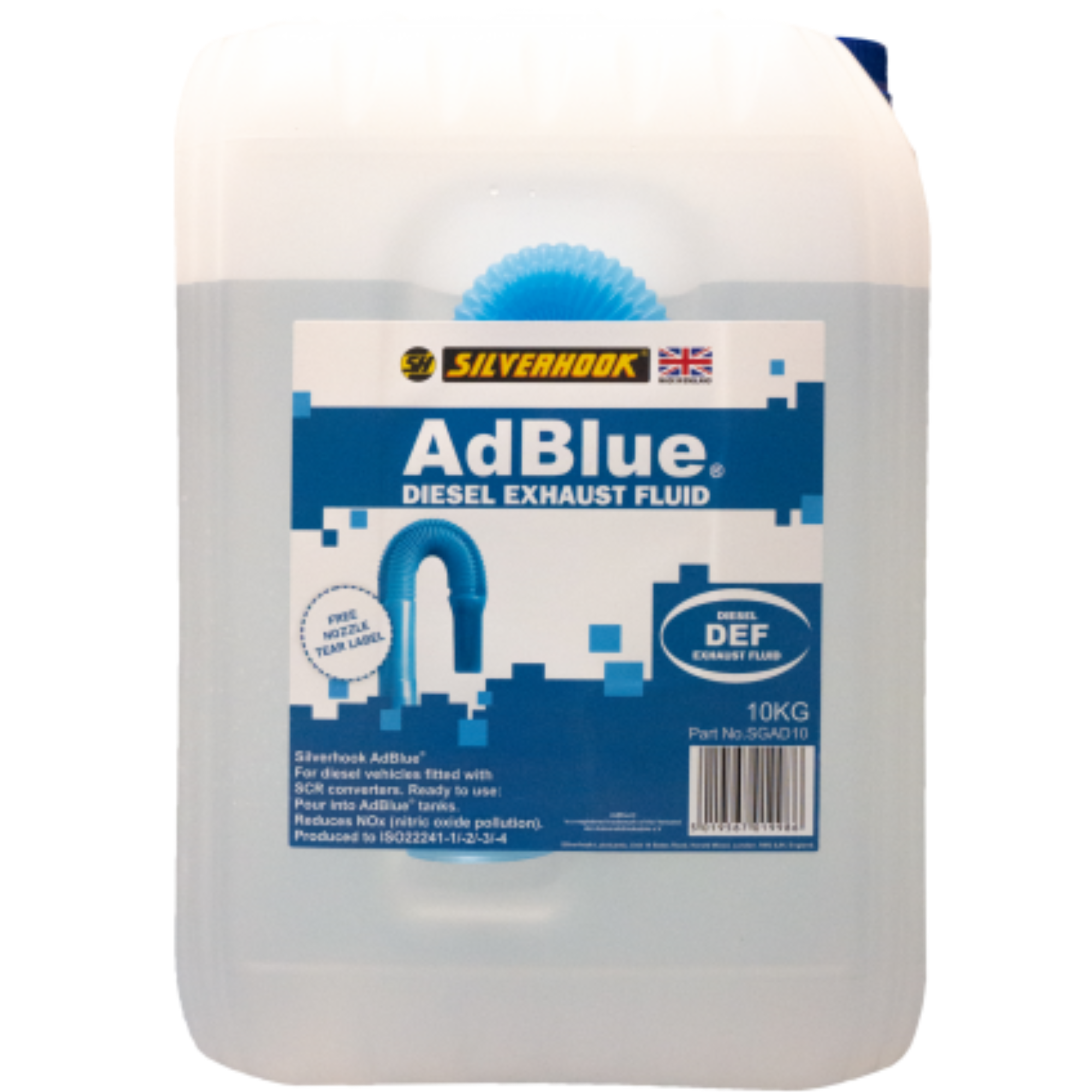 SILVERHOOK AdBlue 10kg with funnel