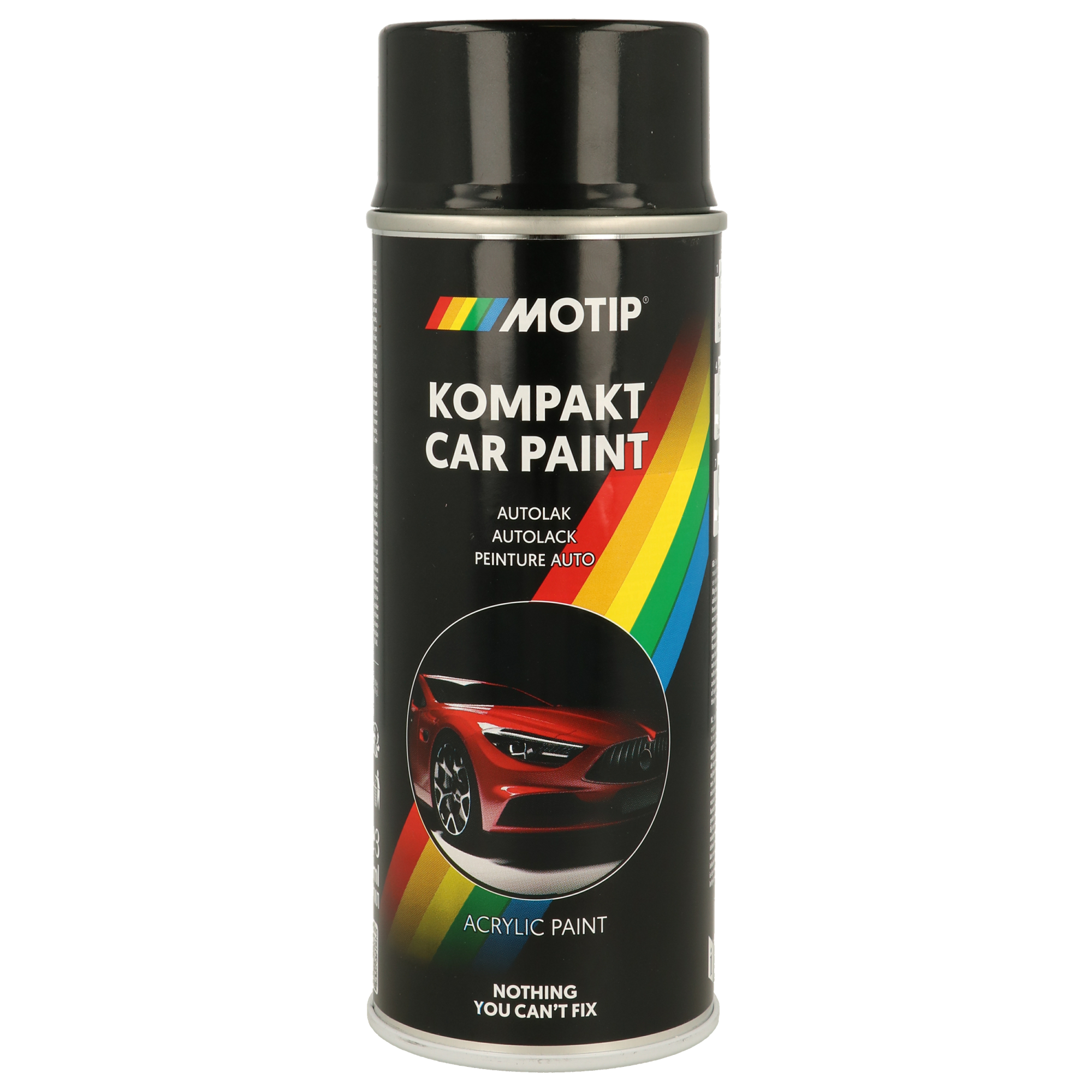 MOTIP Kompakt Black Metallic 400ml