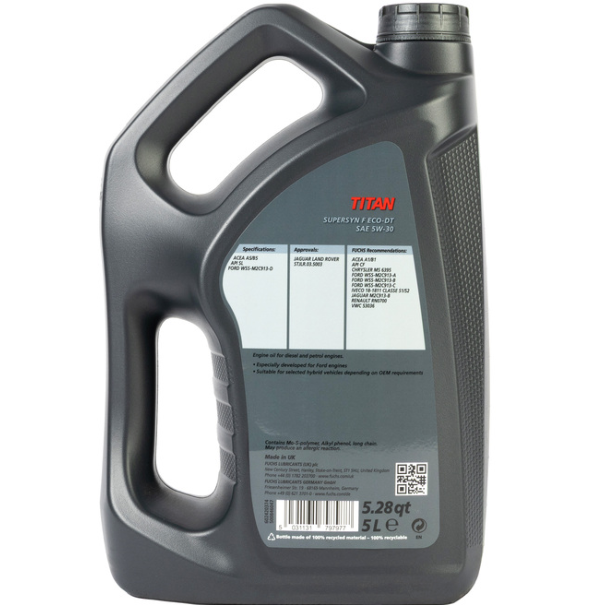 FUCHS Titan Supersyn F Eco-dt 5w-30 5L