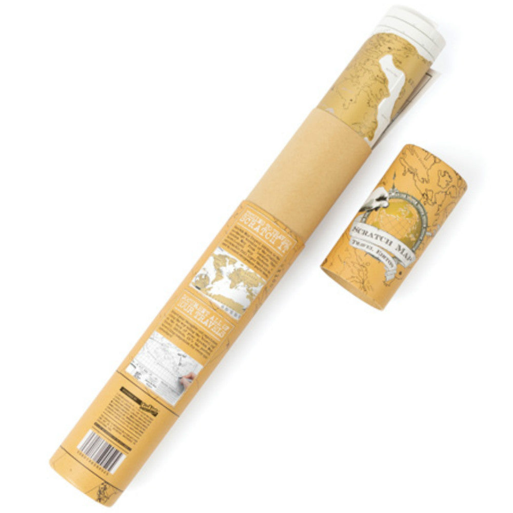 LUKSTRA Scratch Map Travel