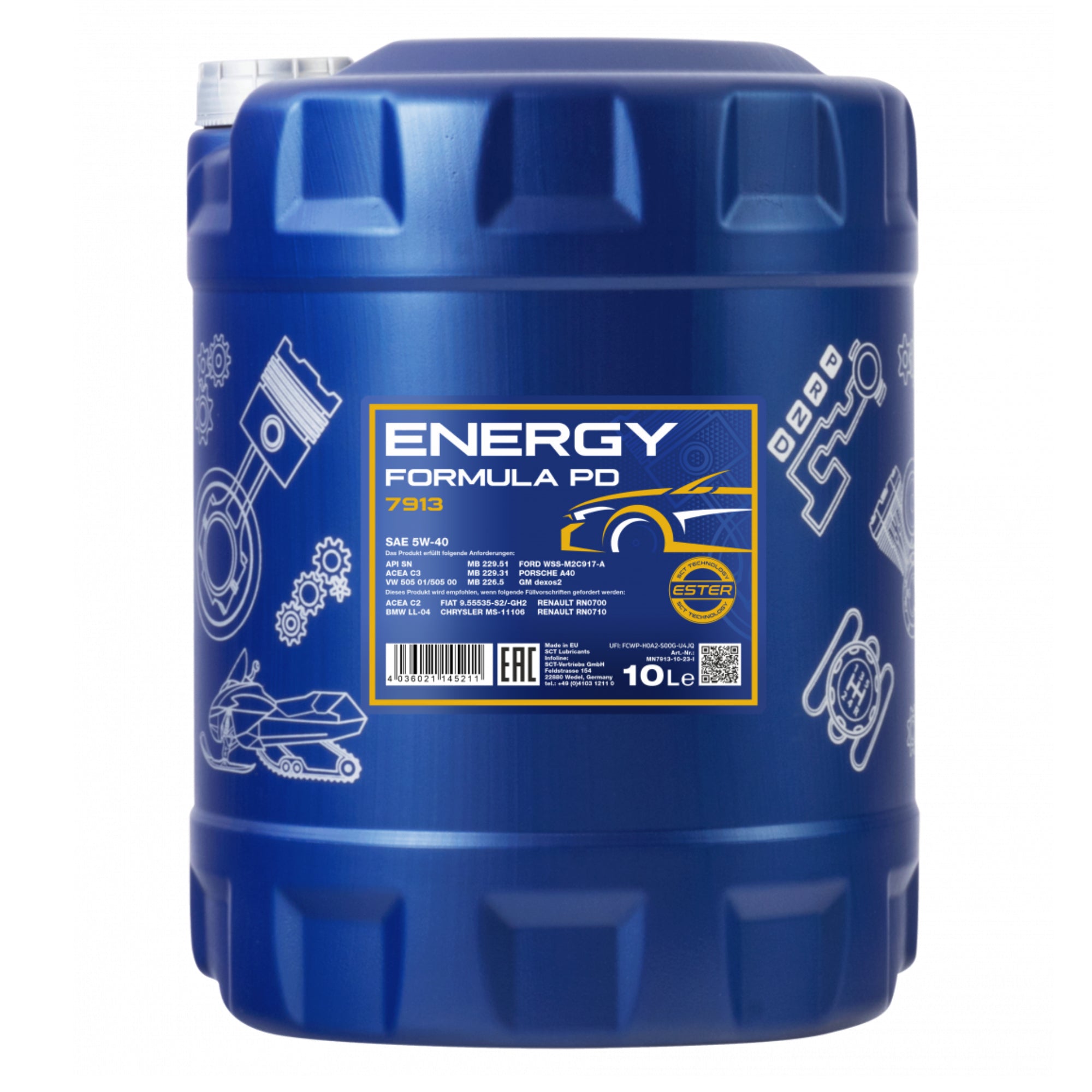 MANNOL Energy Formula PD Engine Oil 5W-40 10L