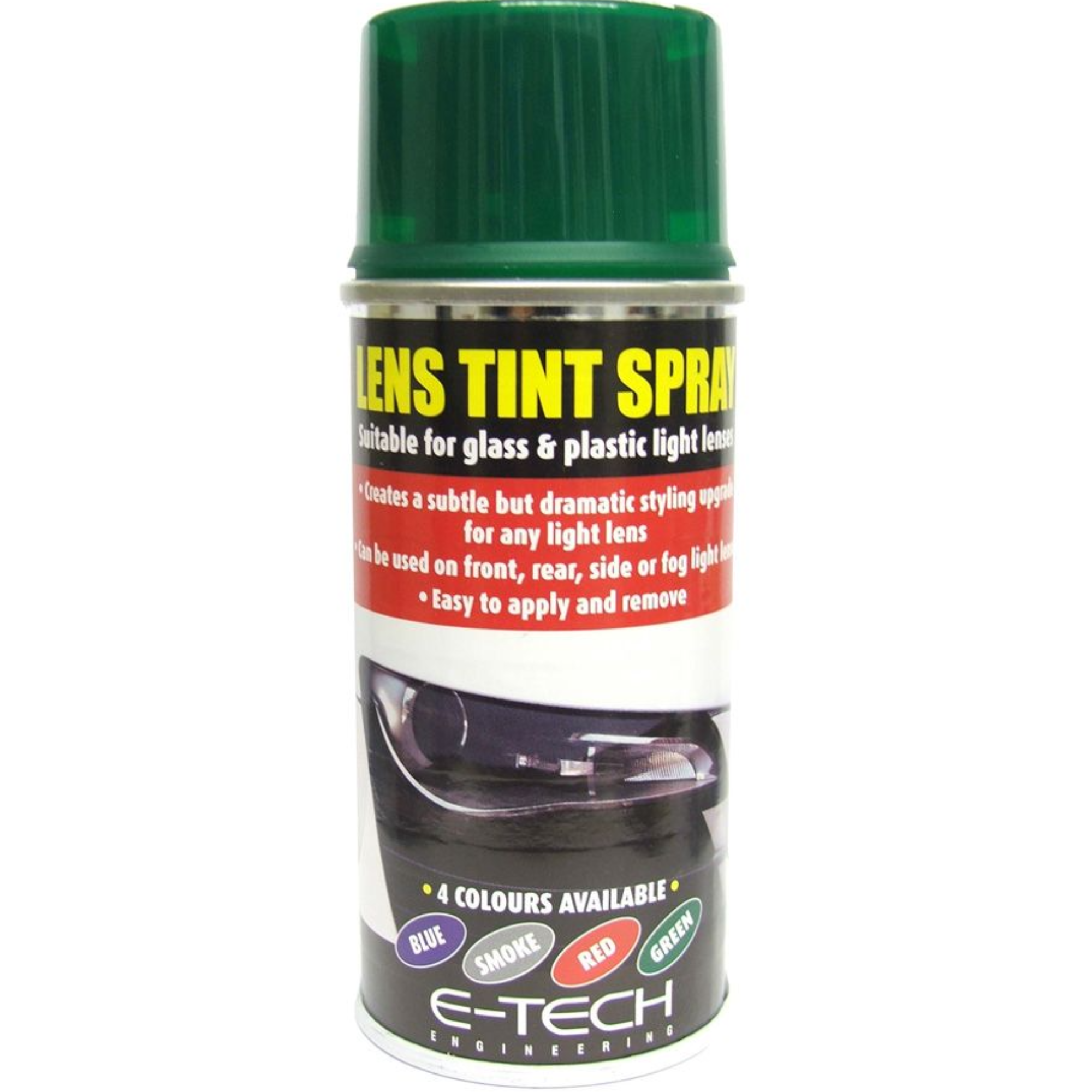 E-Tech Lens Tint - Green - 150ml aerosol
