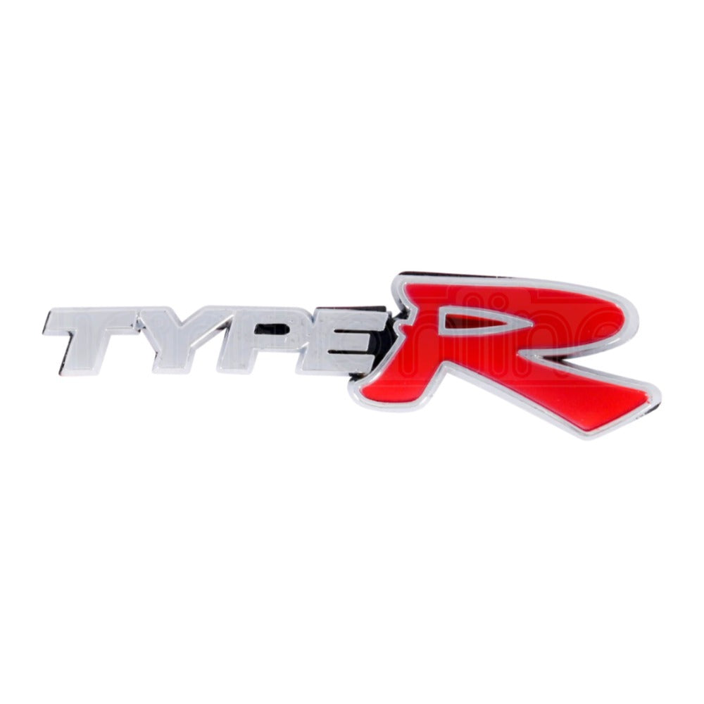 Simply Adhesive Type R Chrome Badge