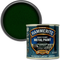 Hammerite Direct to Rust Metal Paint - Hammered Dark Green 250ml