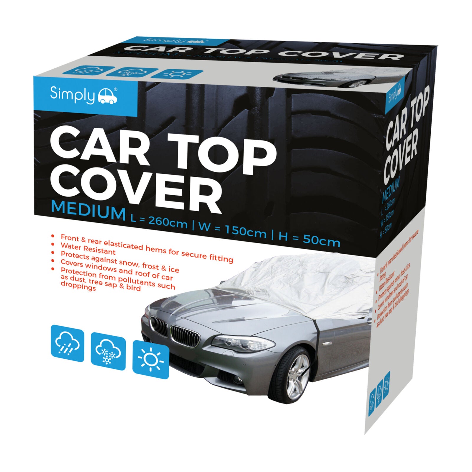 Simply Car Top Cover Medium