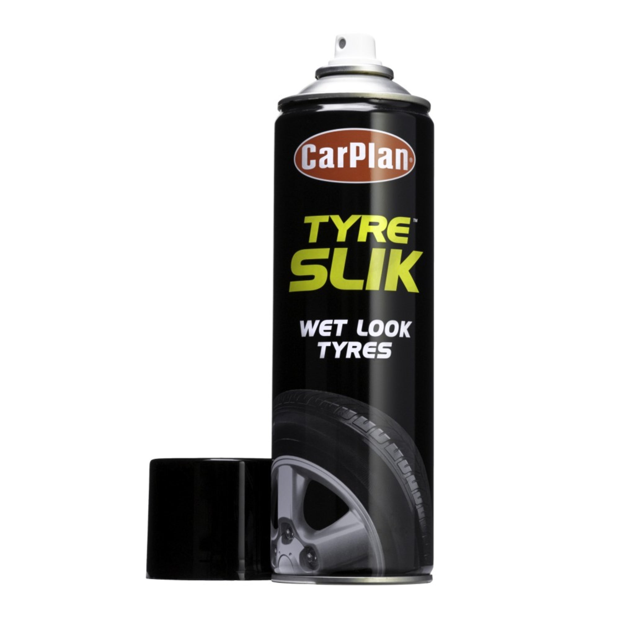 CarPlan Tyre Slik Wet Looks Rapid Restores Gloss Polish Shine Finish 500 mL
