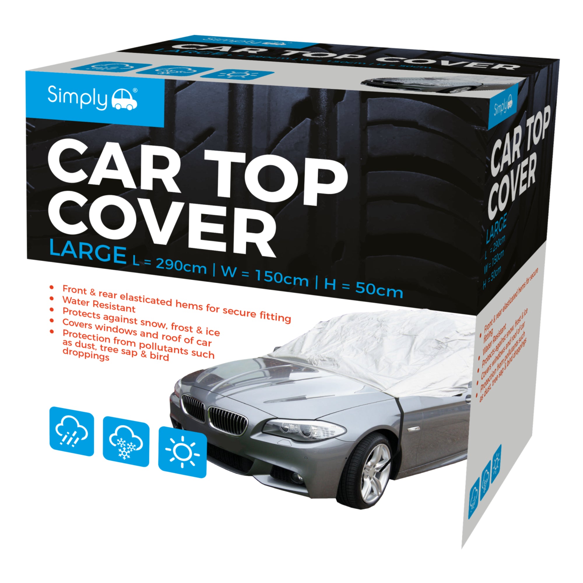 Simply Car Top Cover Large