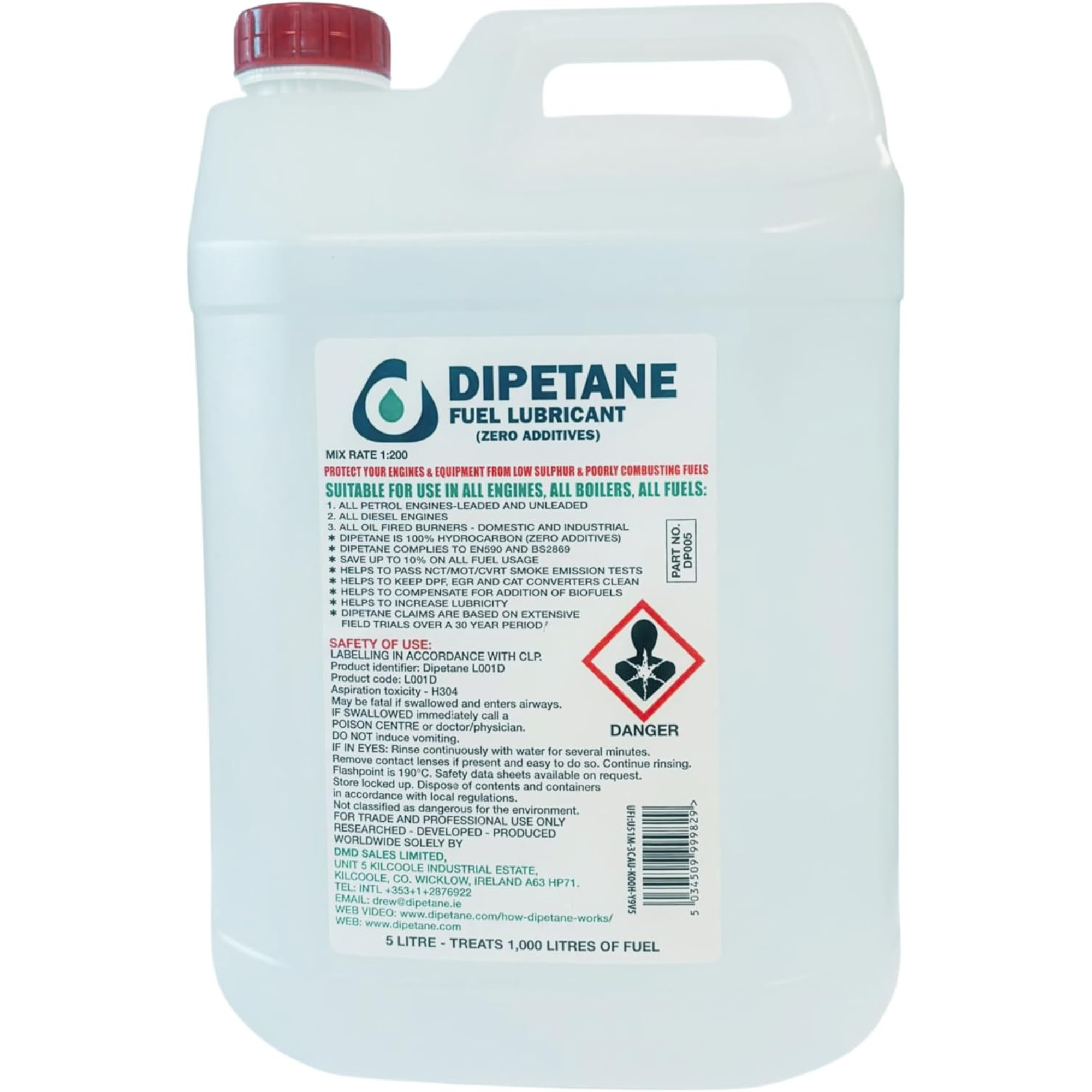 Dipetane Fuel Treatment 5 Litre