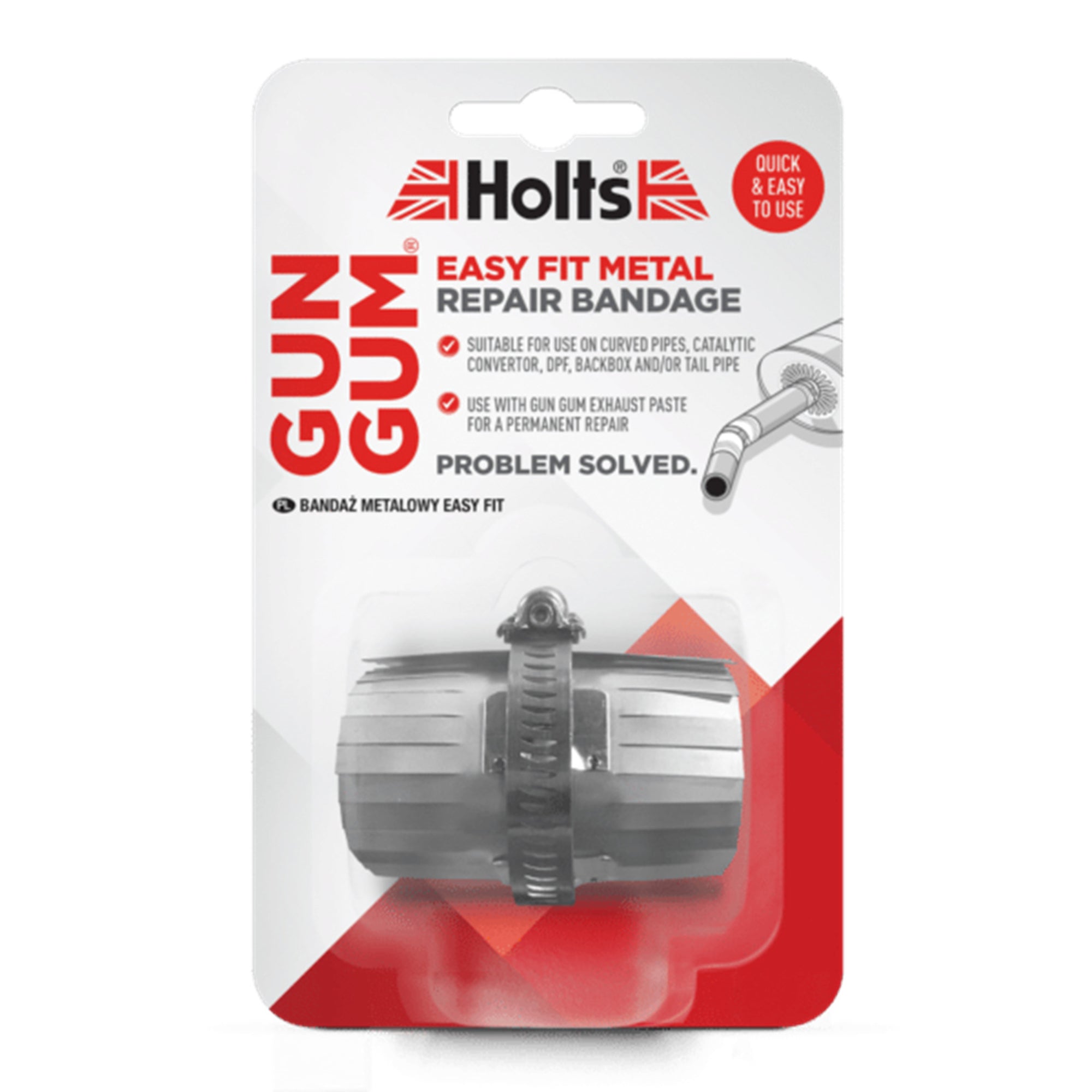 Holts Gun Gum Easy Fit Metal Rep Bandage