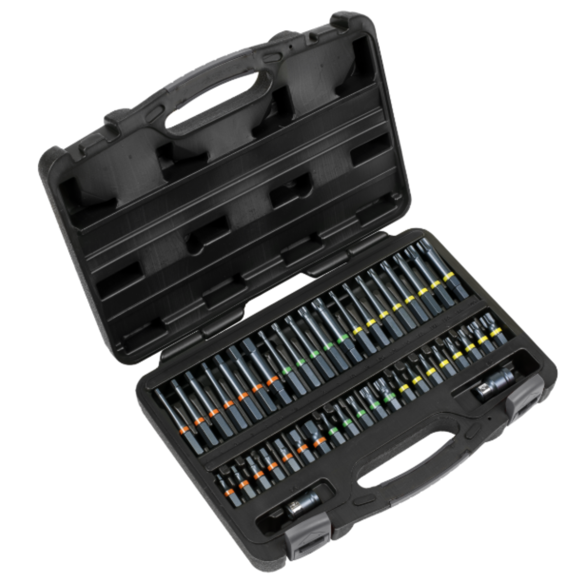 Premier Impact TRX-Star*/Hex/Spline Bit Set 3/8" & 1/2"Sq Drive 42pc