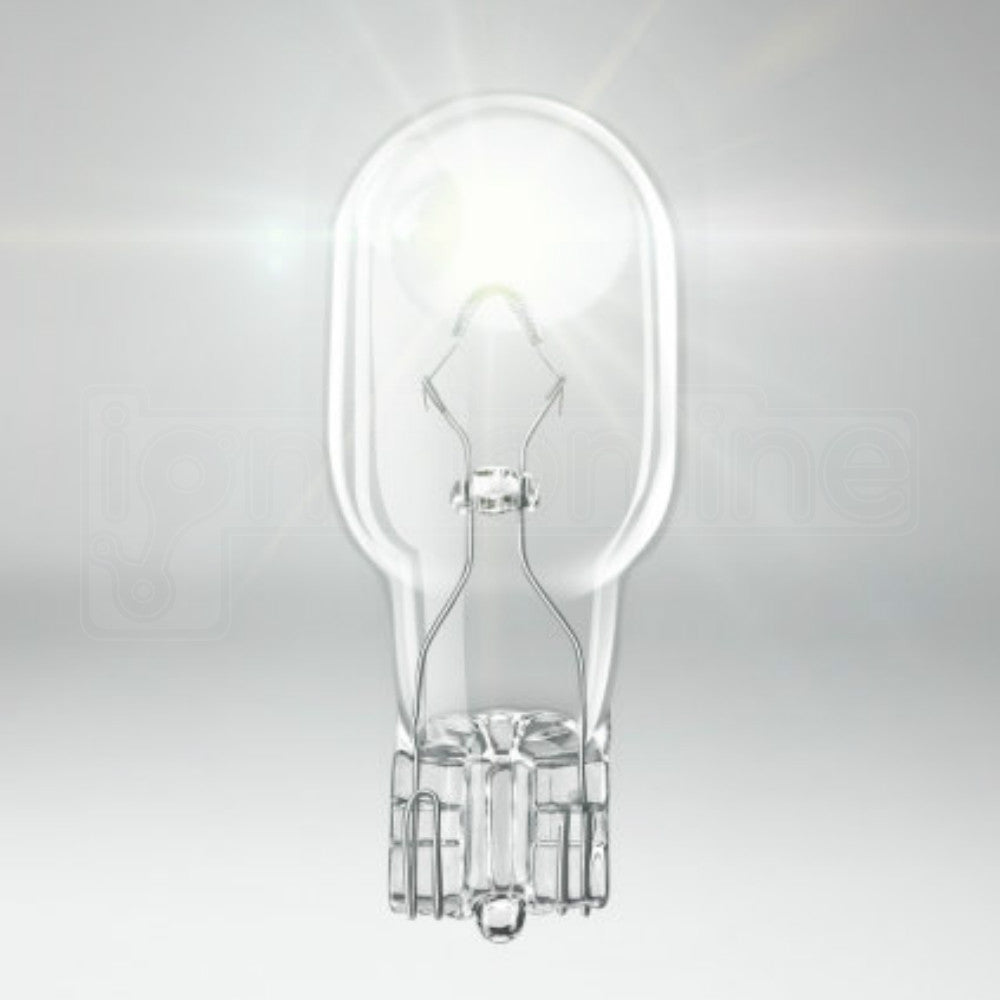 Osram Original W16W 955 Bulb Wedge Base (Twin Pack)
