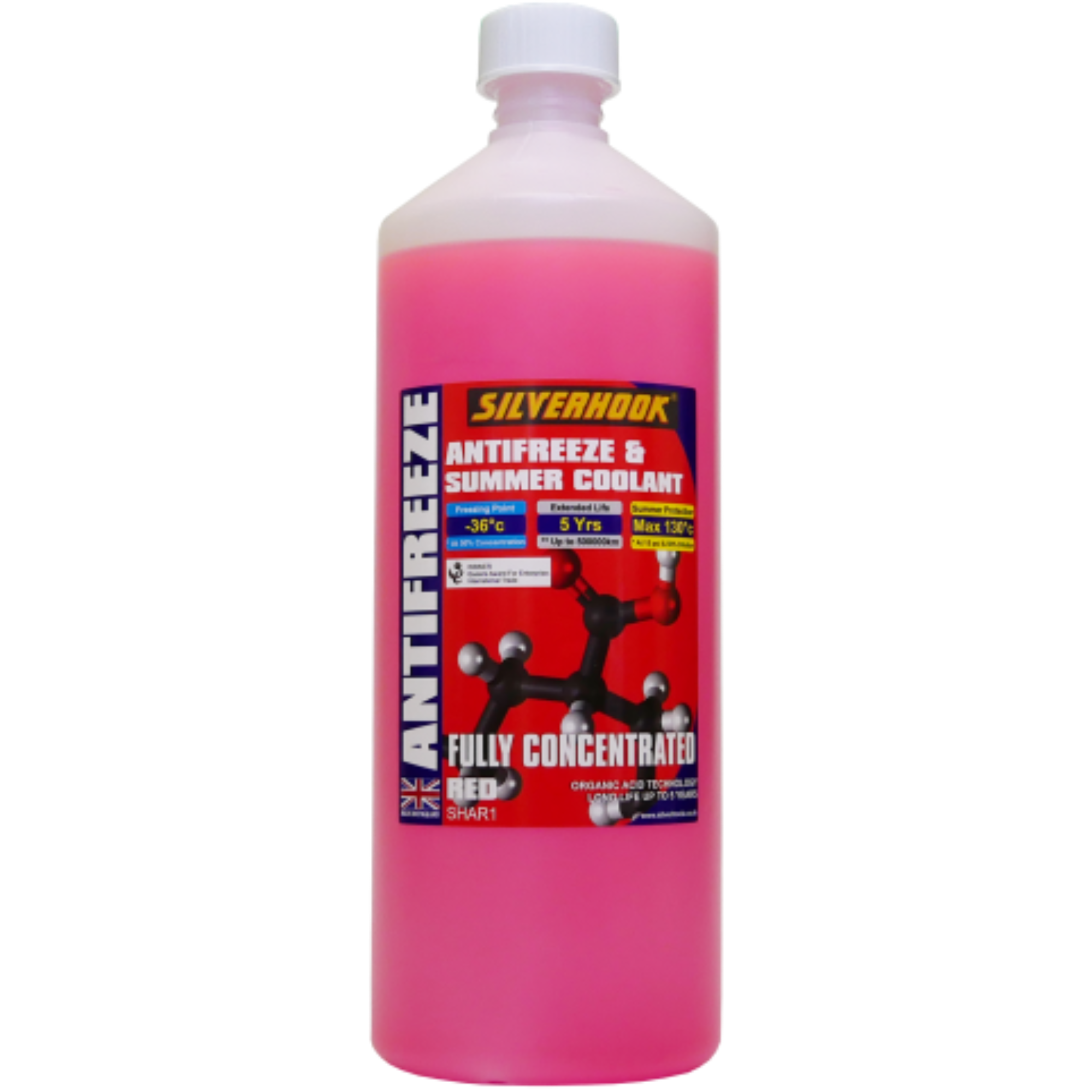Silverhook Antifreeze Red Fully-con 1L