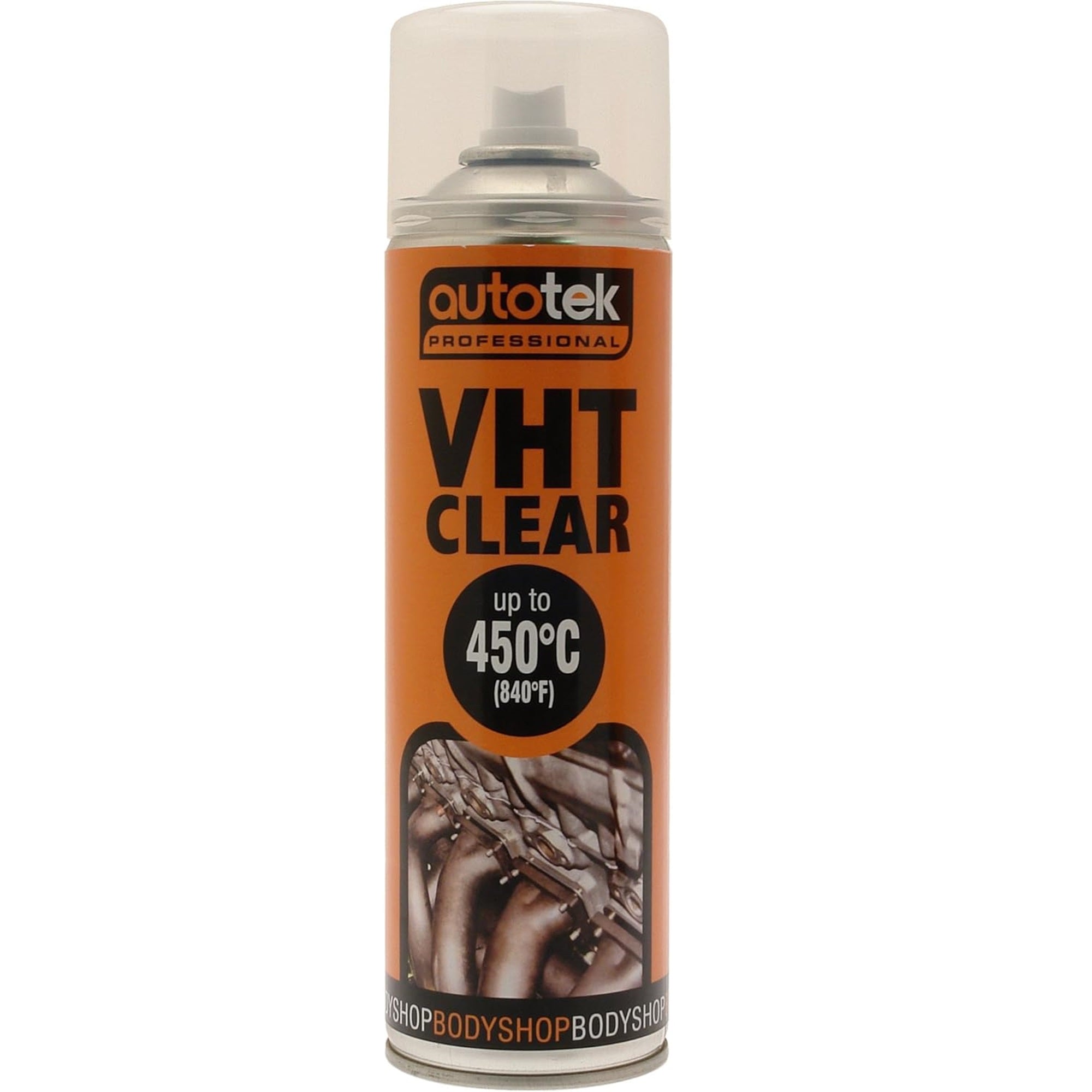 Autotek Spray On Paint - Very High Temperature - VHT Paint - 500ml