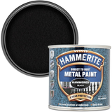 Hammerite Direct to Rust Metal Paint - Hammered Black 250ml