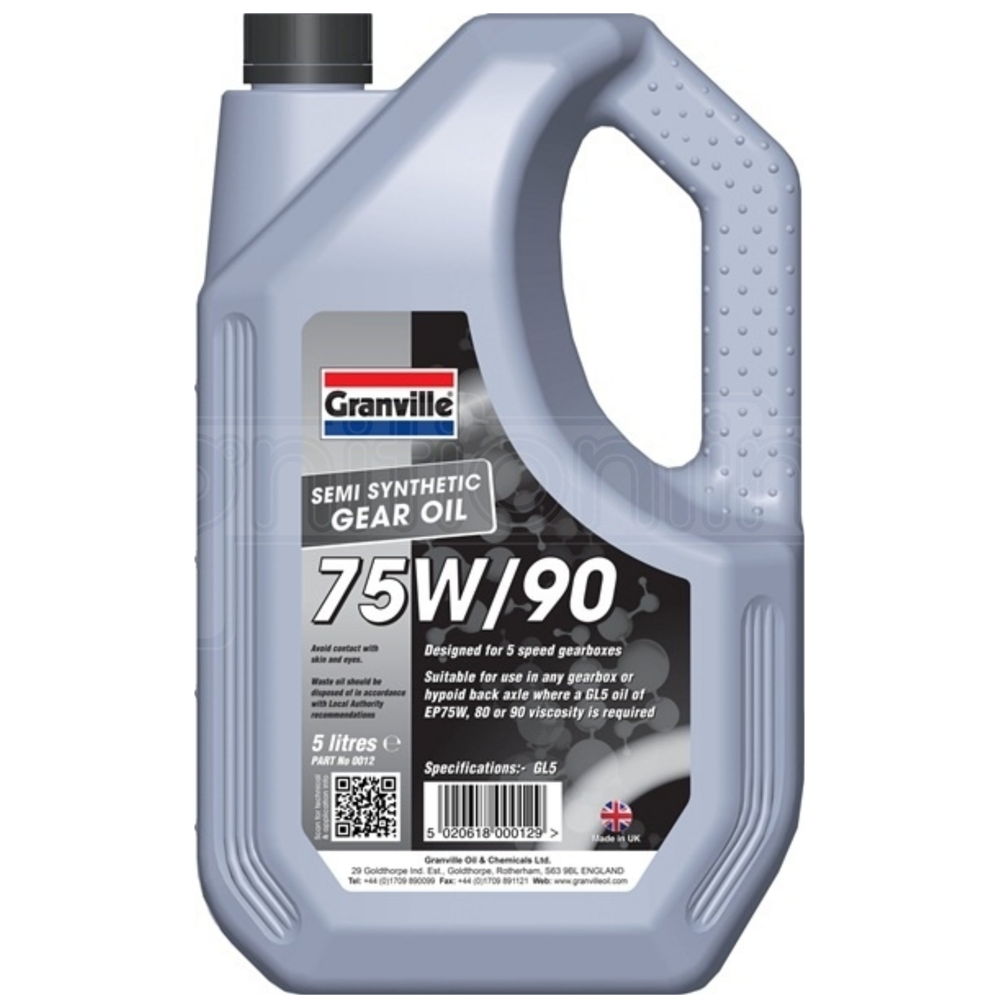 Granville Ep 75W/90 Semi-Synthetic 5 Litre