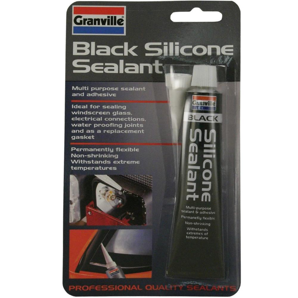 Granville Black Silicone Sealant 40g