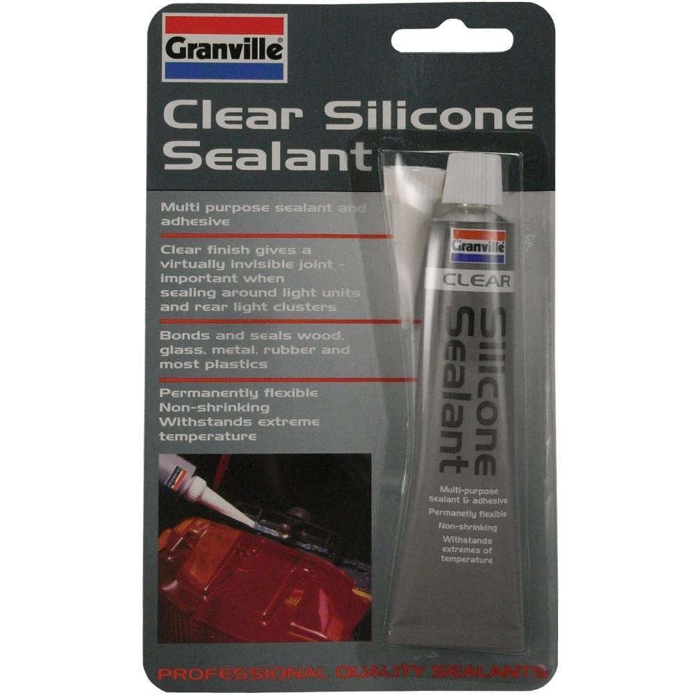 Granville Clear Silicone Sealant 40G