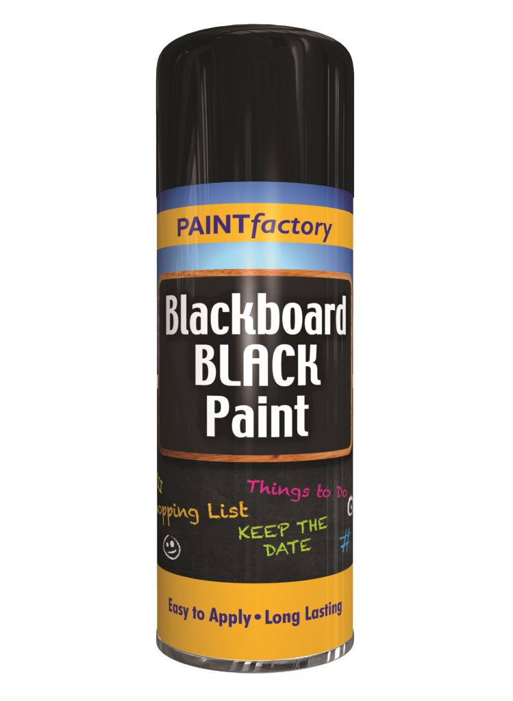PaintFactory Blackboard Black Spray Paint 400ml
