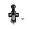 MP87 50mm Ball & Pin Hitch Black