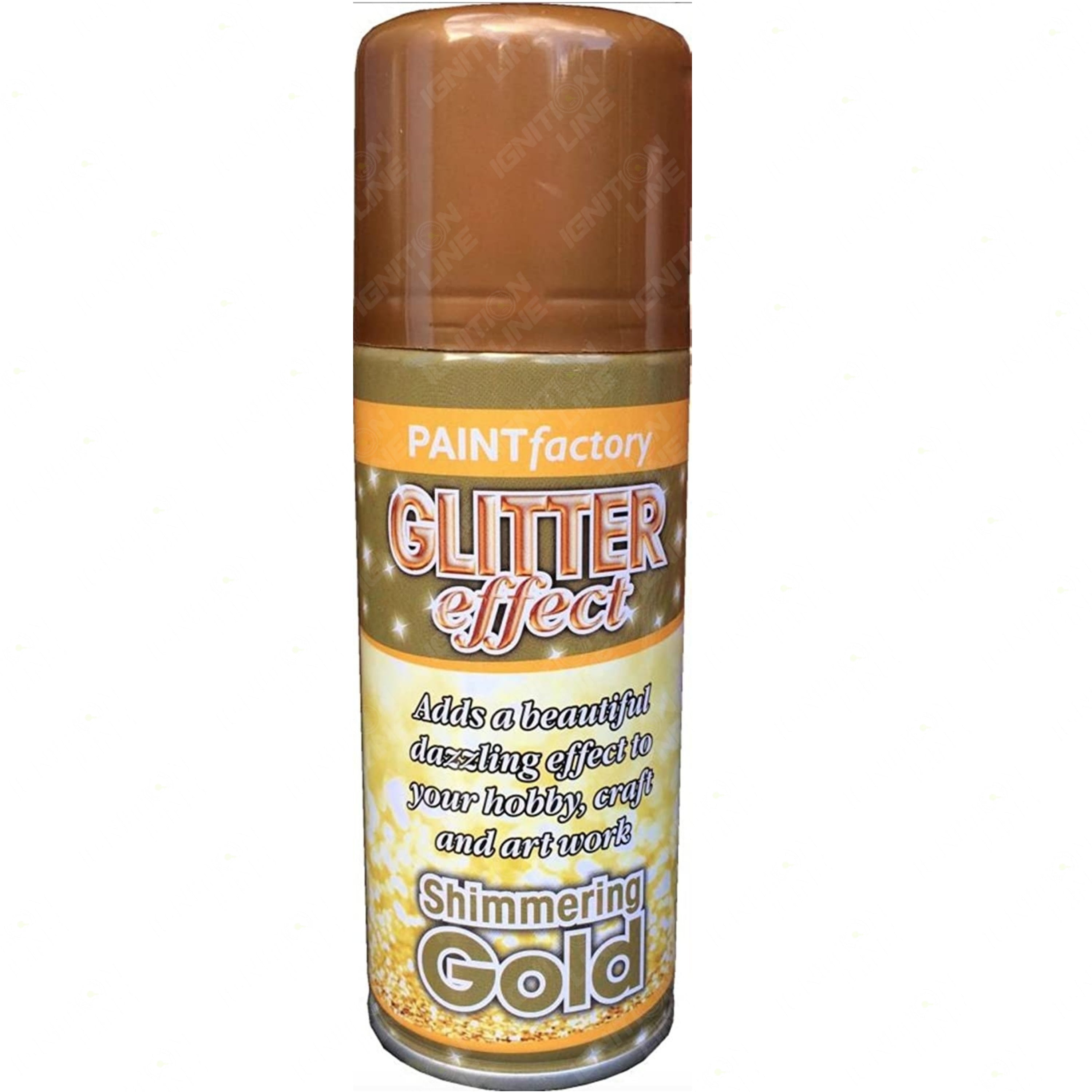 Glitter Spray Paint Gold 200ml