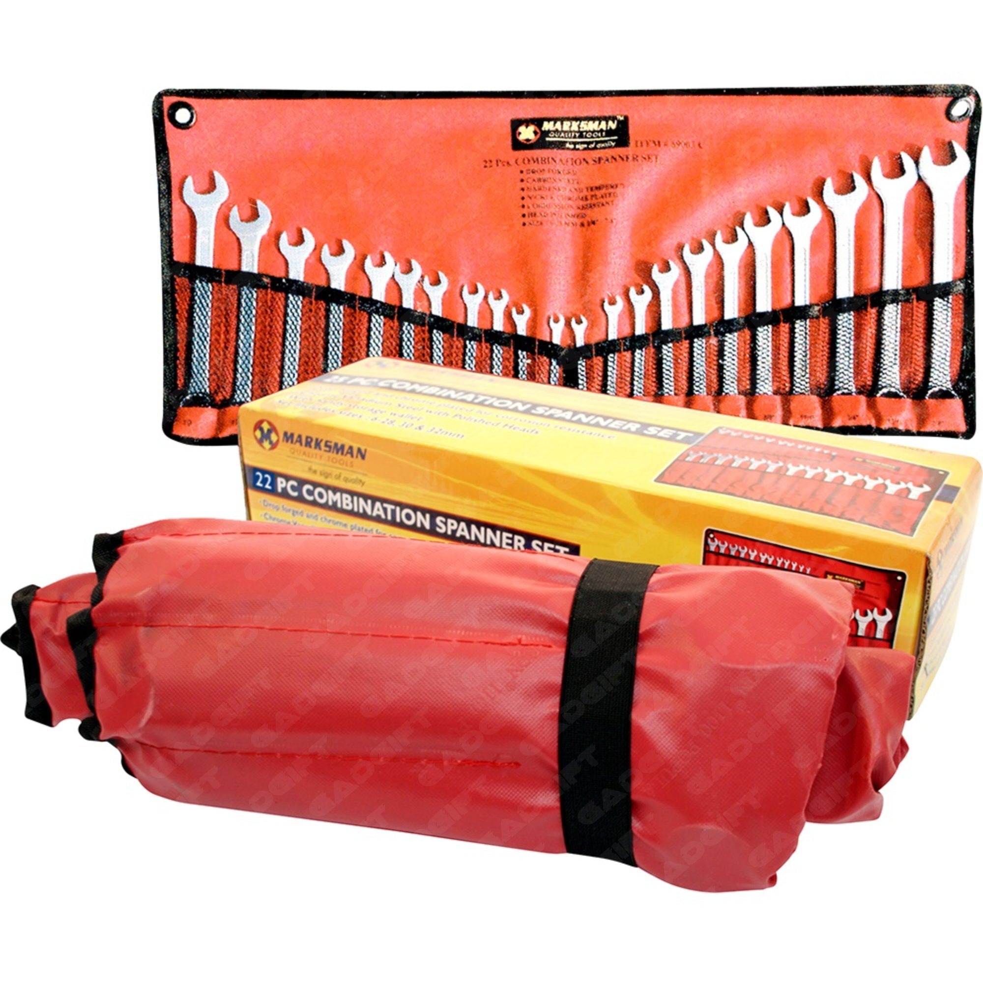 22Pc Combination Spanner Set