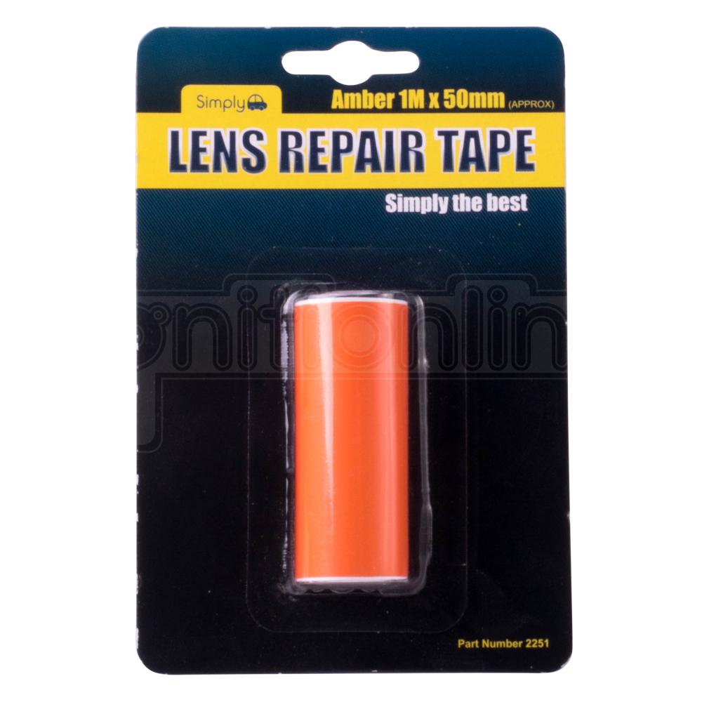 Simply Lens Repair Tape Amber 1M X 50Mm