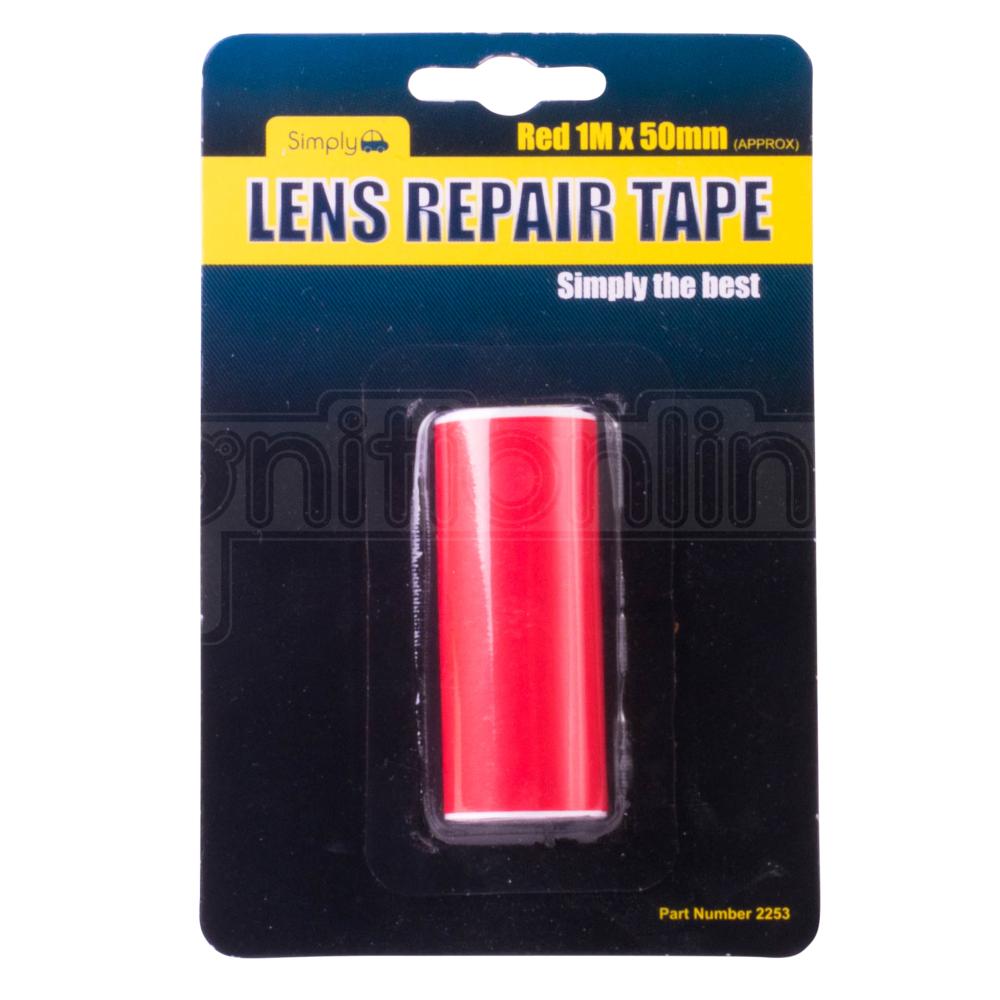 Simply Lens Repair Tape Red 1M x 50mm