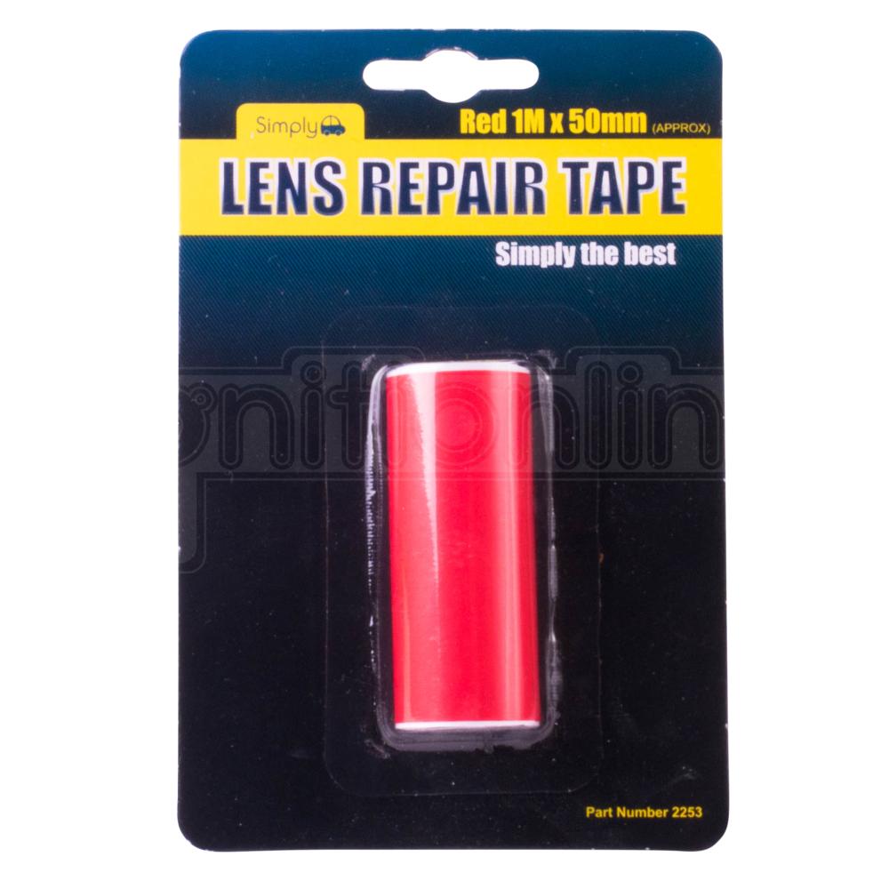 Simply Lens Repair Tape Red 1M X 50Mm