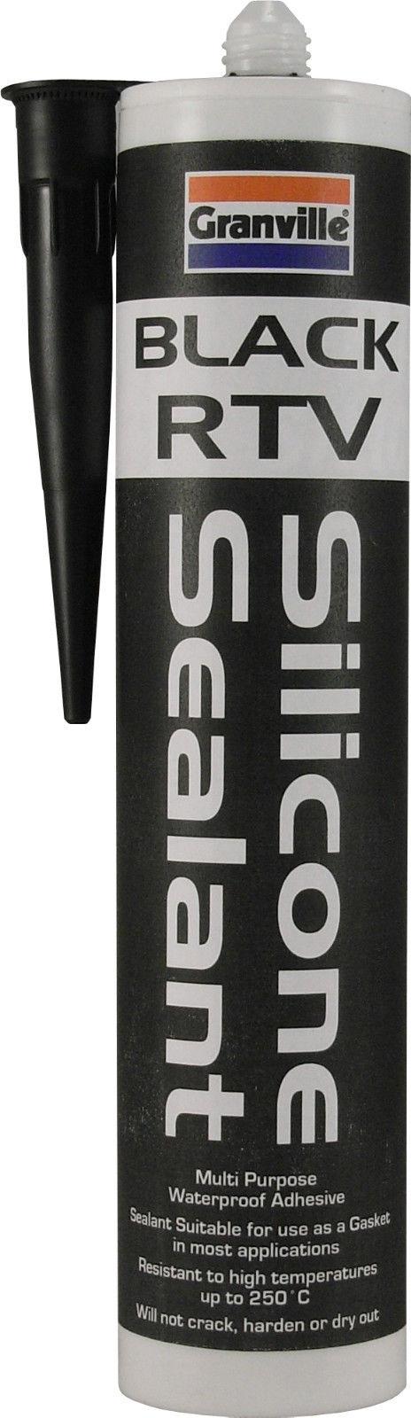 Granville Black Rtv Silicone Sealant 310ml