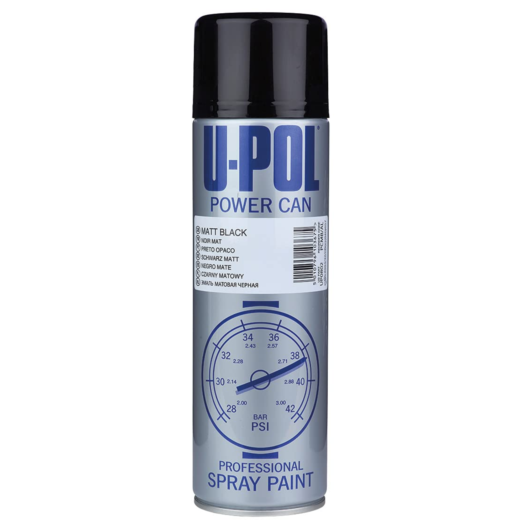 Upol Power Can Matt Black 500ml