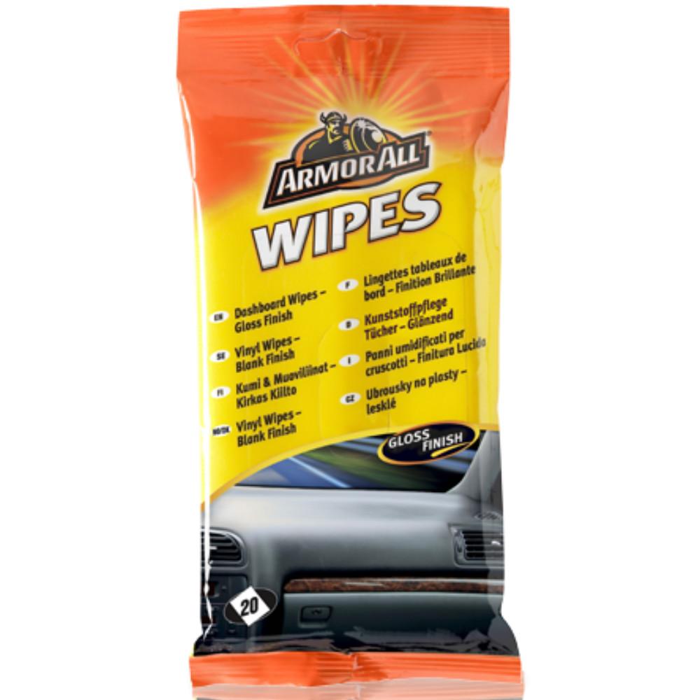 ArmorAll Dashboard Wipes Gloss Finish