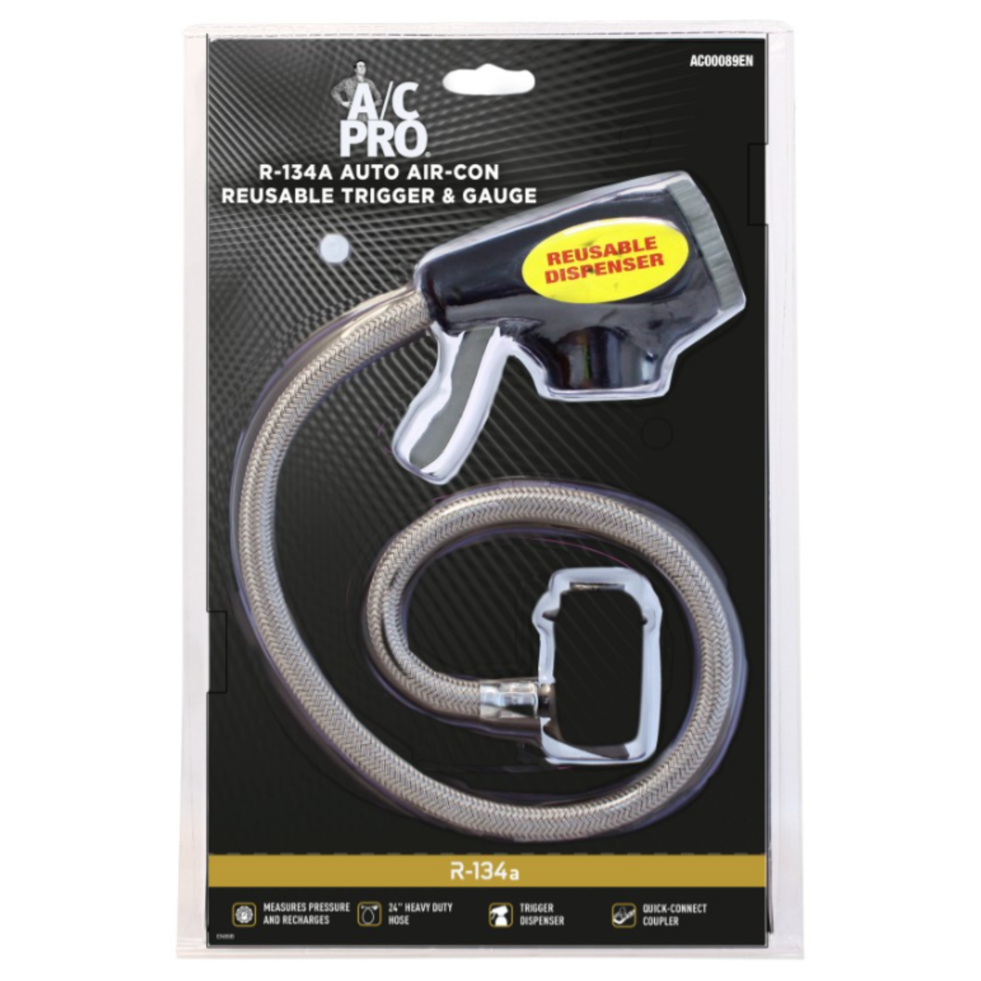 Ac Pro R-134A Air-Con Trigger And Gauge