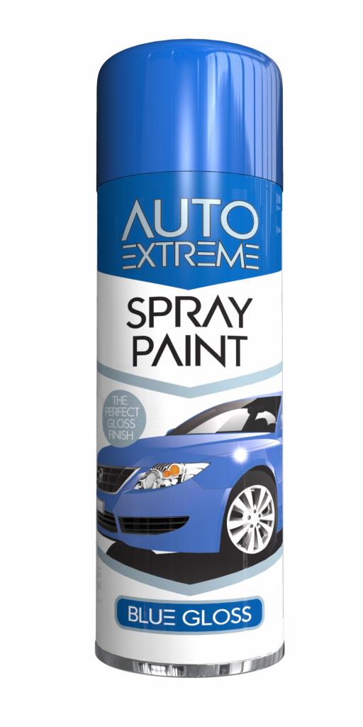 AX Blue Gloss Spray Paint 250ml