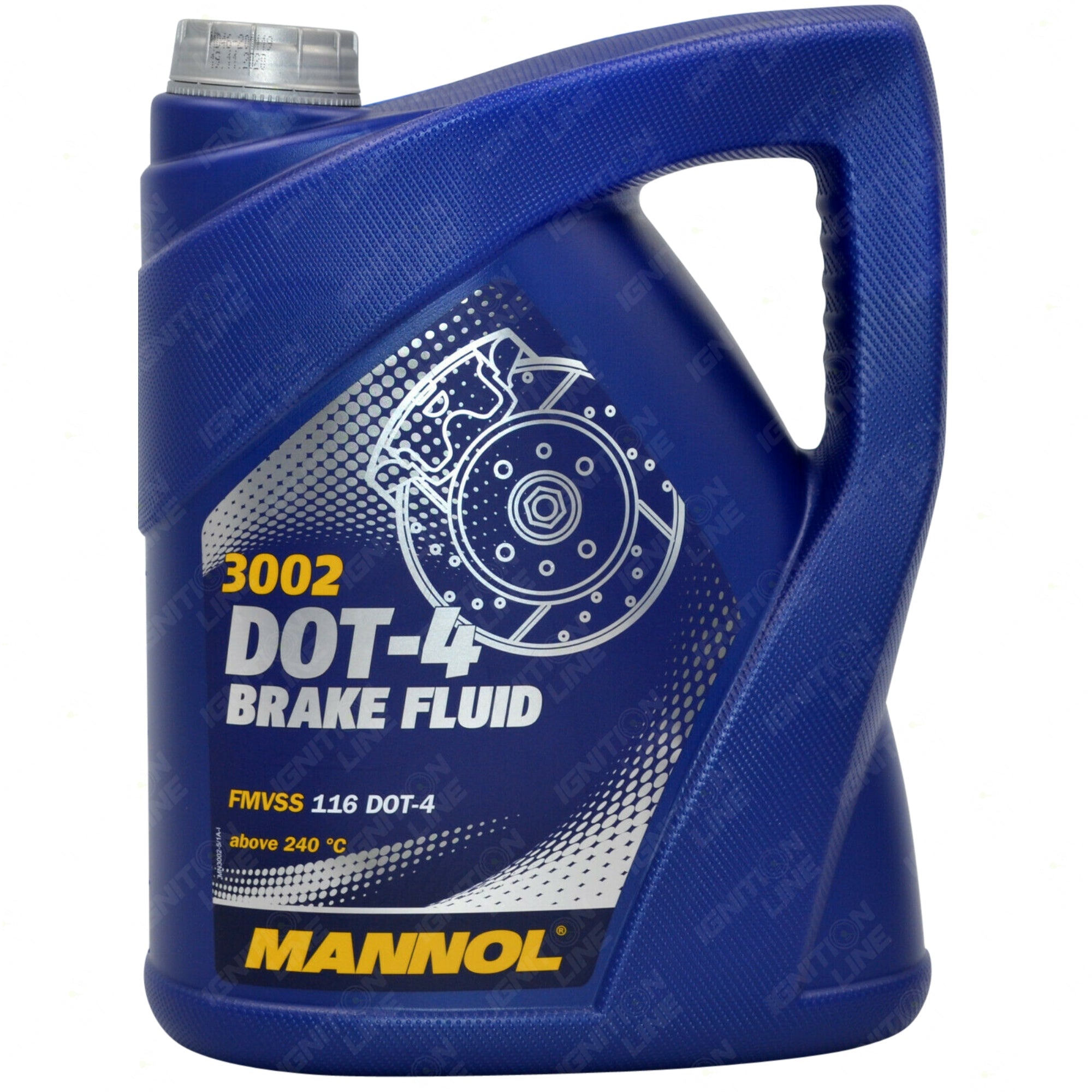 MANNOL Dot 4 EQ DP88945 Brake & Clutch Fluid DOT-4 SAE J 1703 5L