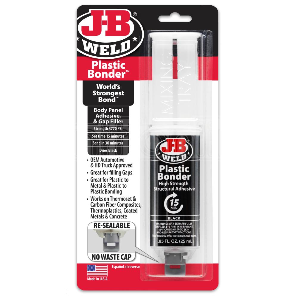 J-B Weld Plastic Bonder 25ml Double Barrell