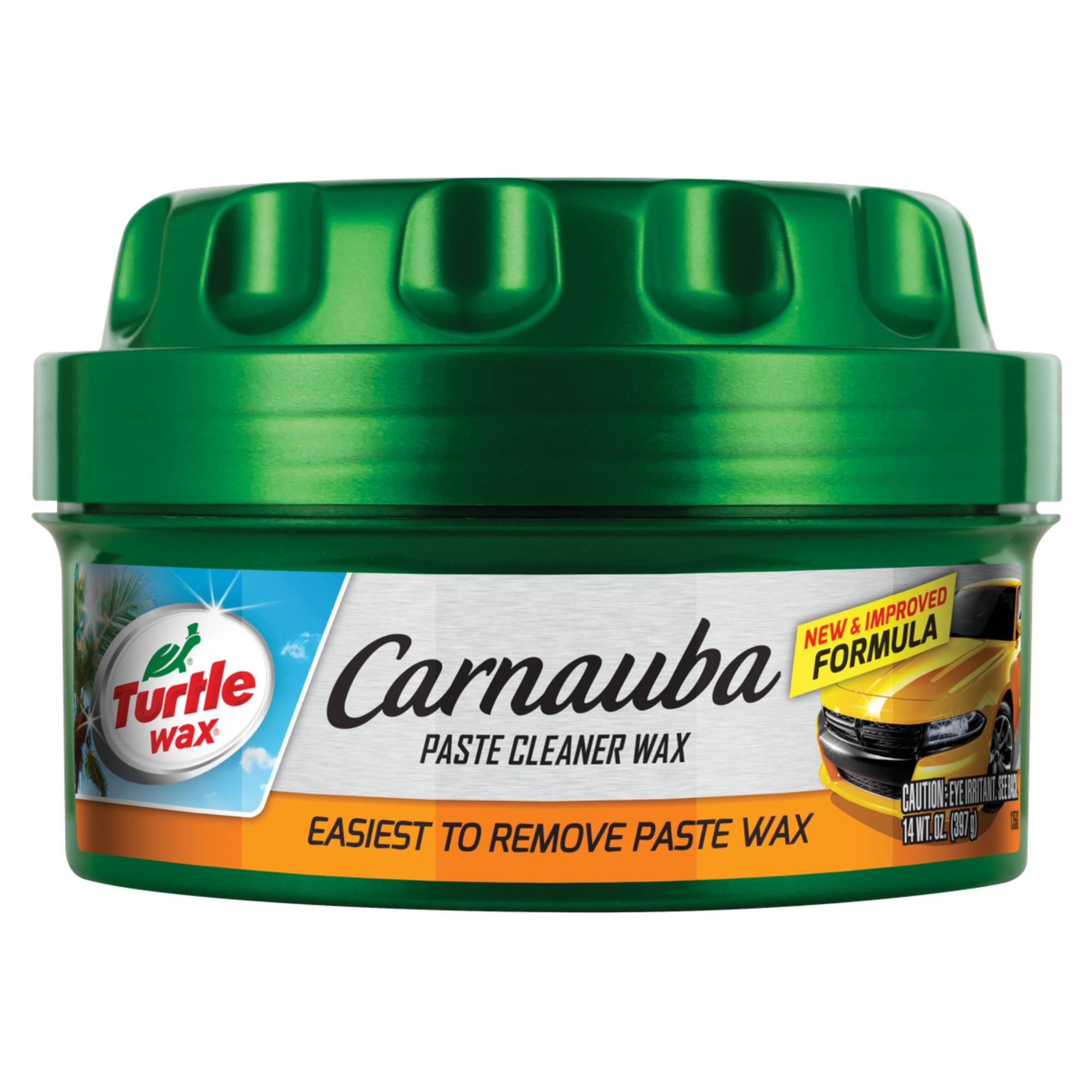 Turtle Wax Carnauba Cleaner Paste & Liquid Wax 397G