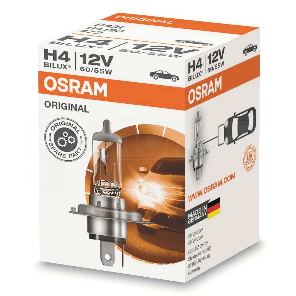 OSRAM H4 472 12V 60/55W ORIGINAL Headlight Bulb (Single Pack)