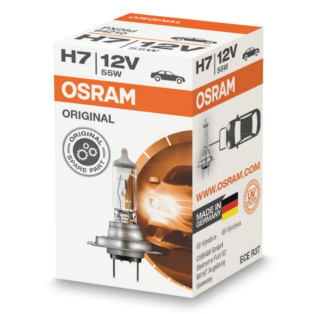 OSRAM H7 499 12V 55W ORIGINAL Headlight Bulb (Single Pack)