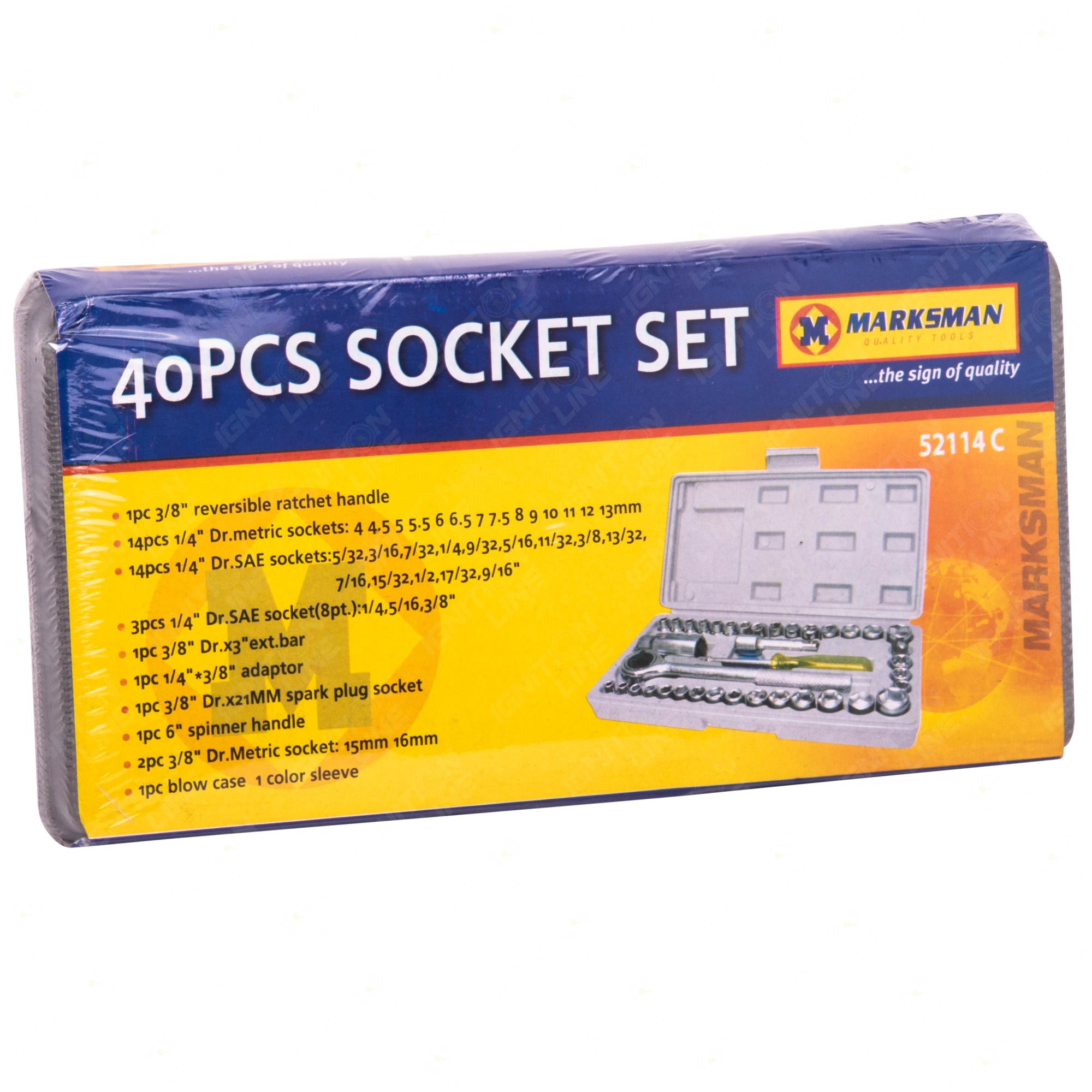 Marksman 40 Piece Socket Set