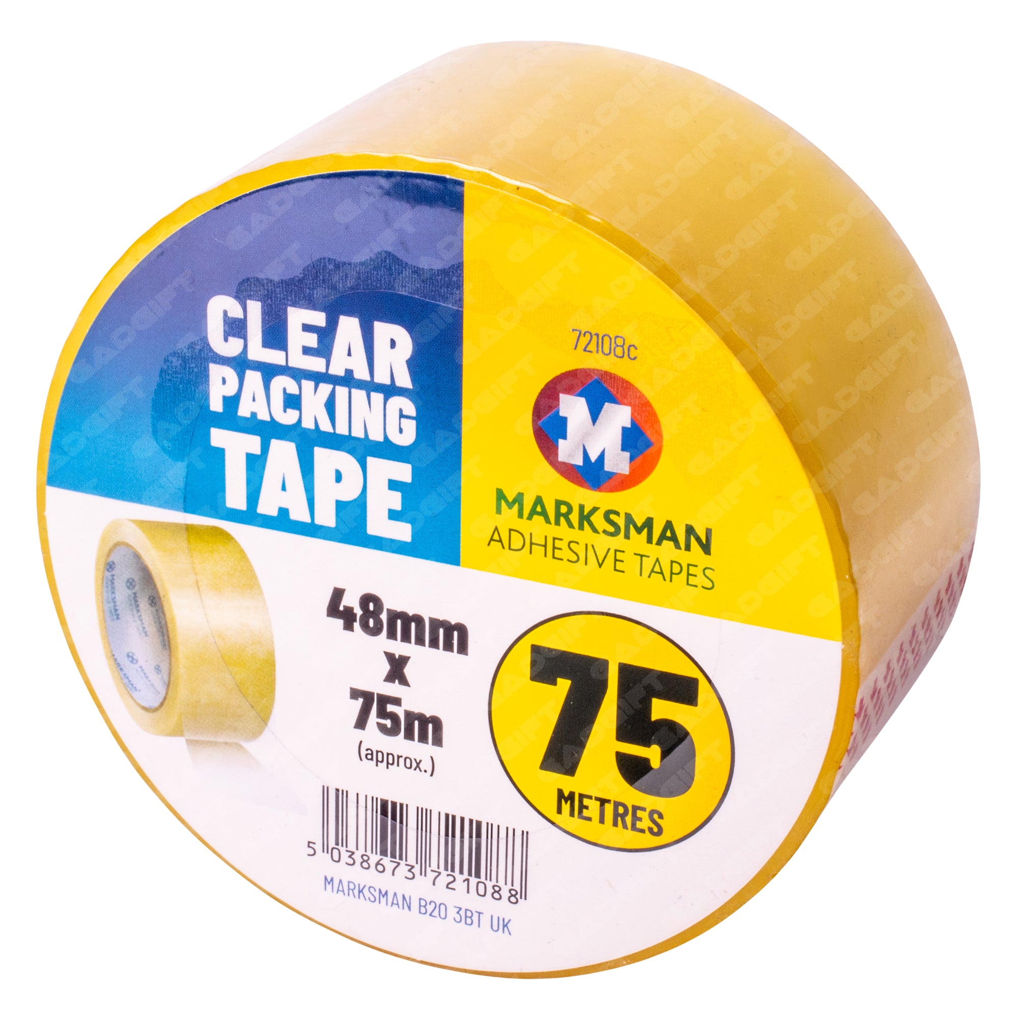 75m 1Pc Clear Tape 48Mm X 75M – FIXRA