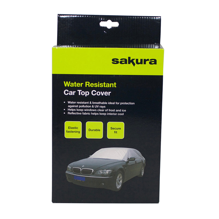 Sakura Water Resistant Car Top Cover Small