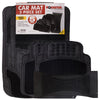 5 Piece Black Rubber Car Mat Set