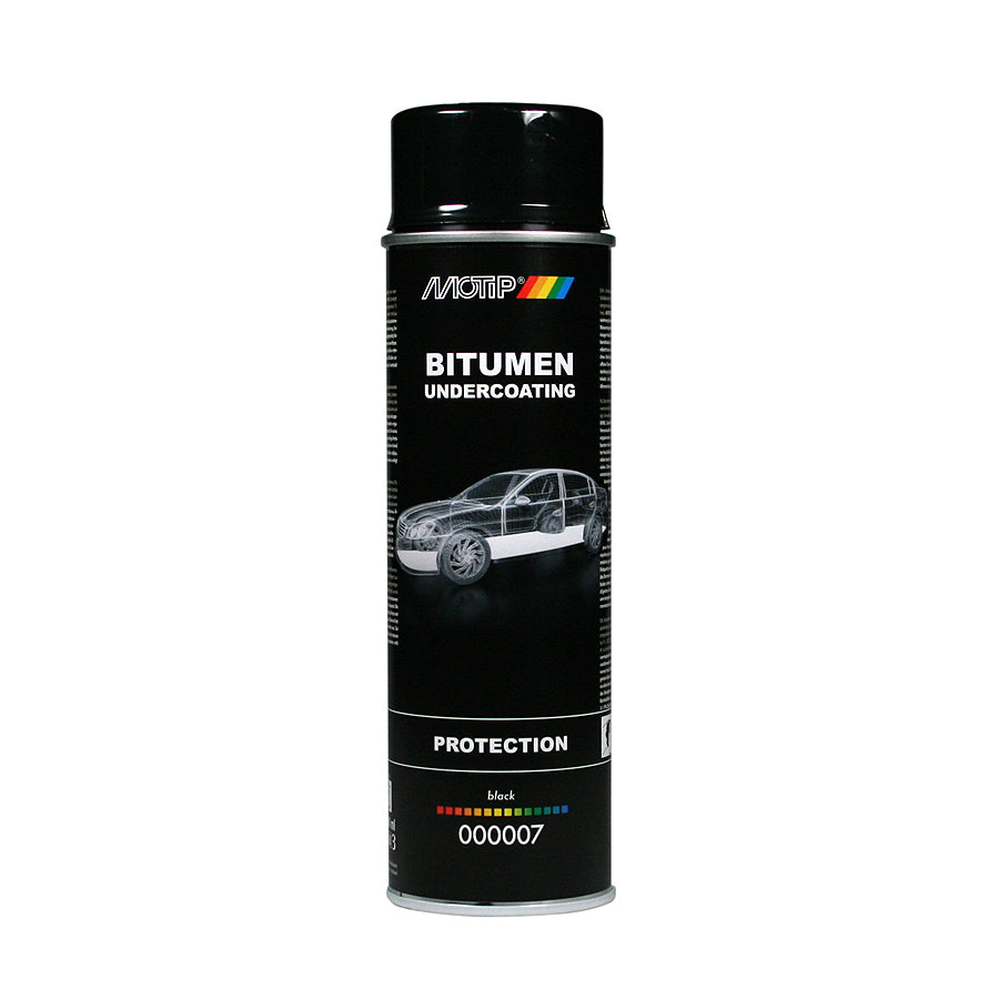 Motip Bitumen Undercoating Black 500ml