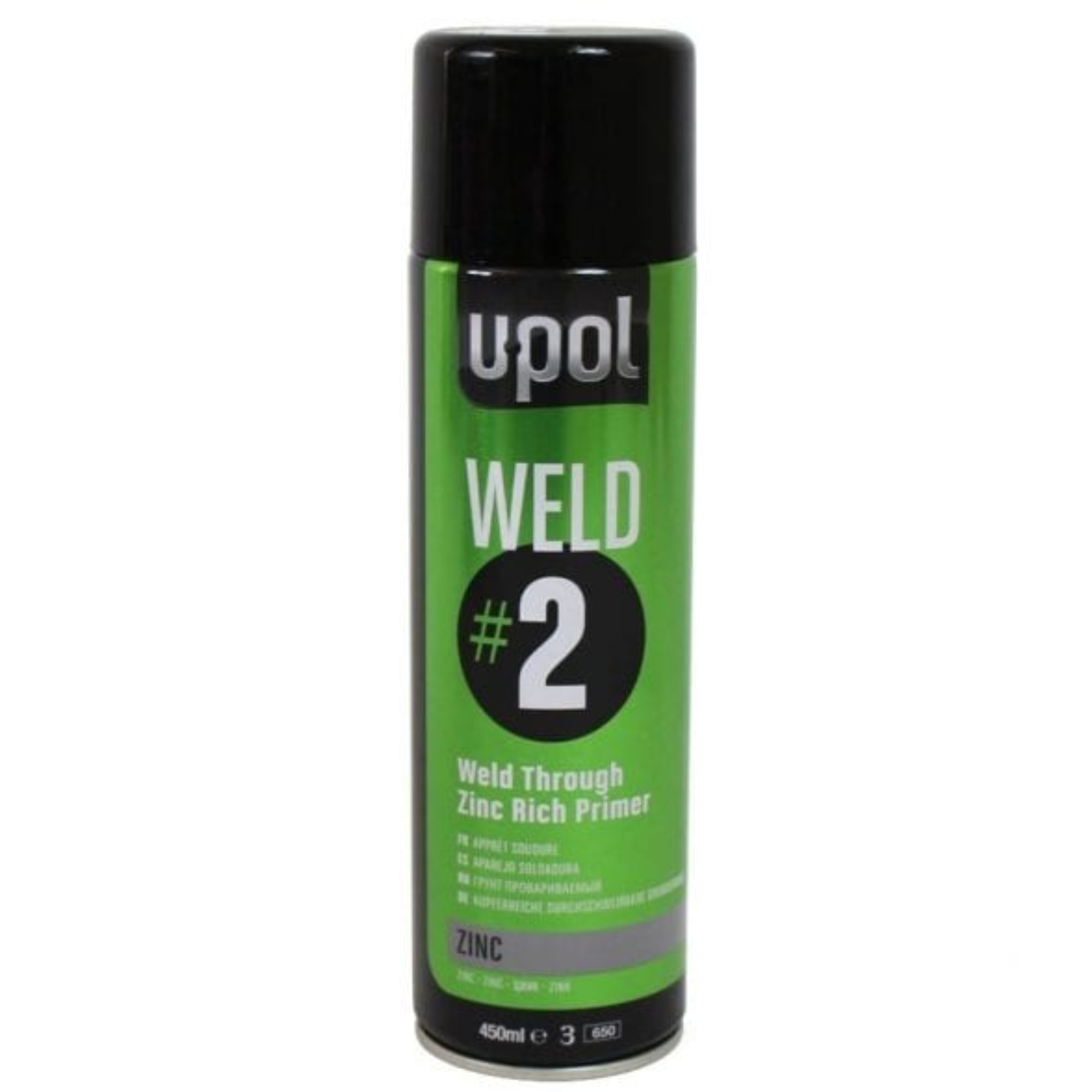 Upol Weld Through Primer 450ml Zinc