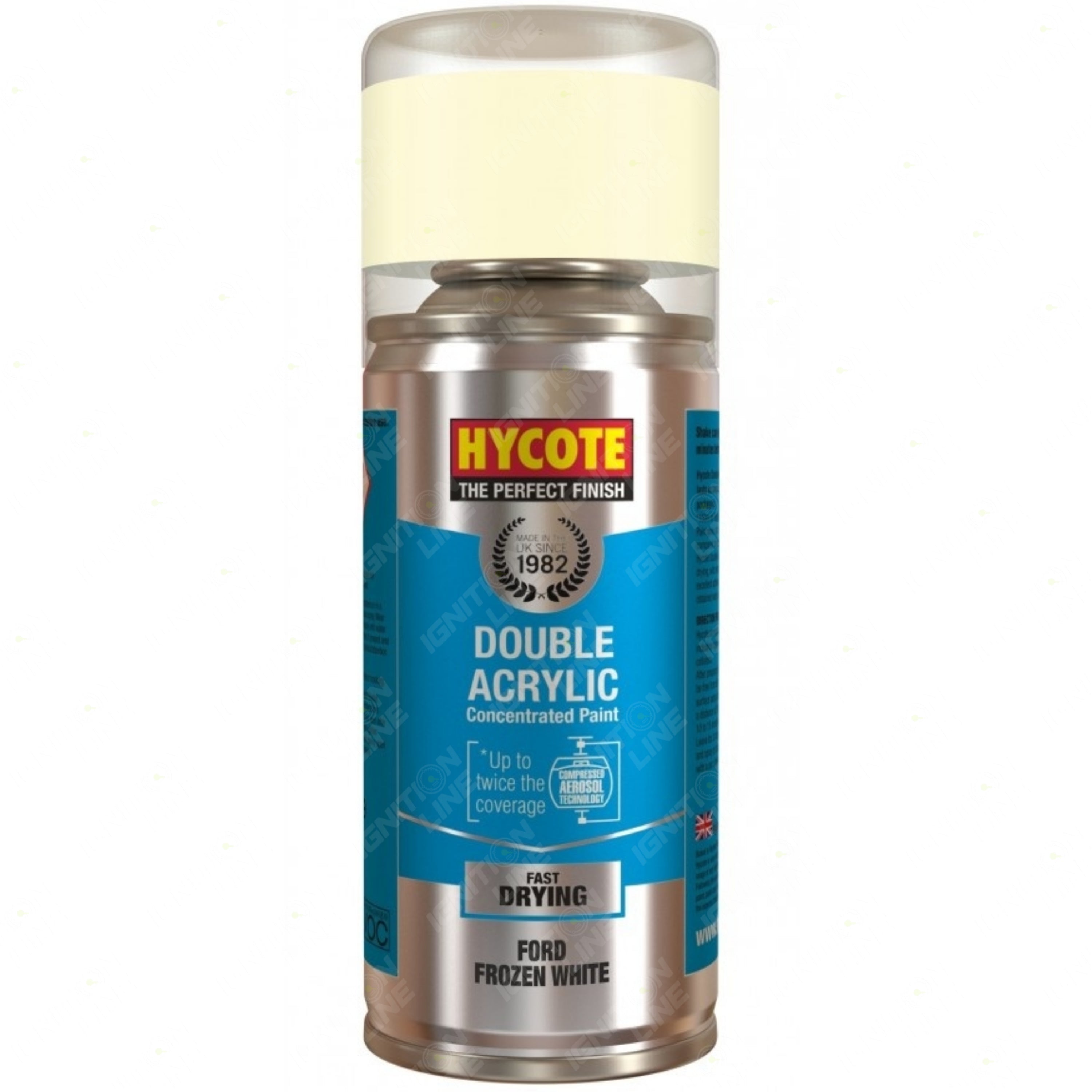 Hycote Ford Frozen White 150ml