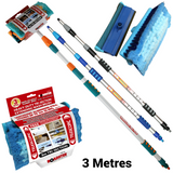 3M Ext. Car Wash Brush Telescopic W/Squeeze